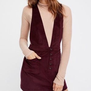 NWT Tailored Free People Old School Love Corduroy Dress